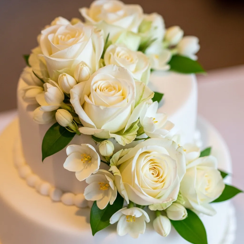 Outdoor wedding with wildflower and garden-picked floral arrangements