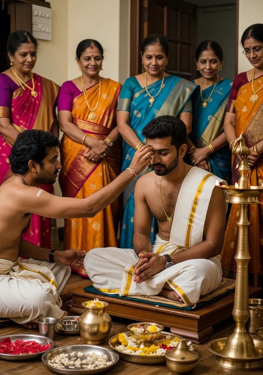 Beautiful South Indian groom outfit inspiration for Indian weddings