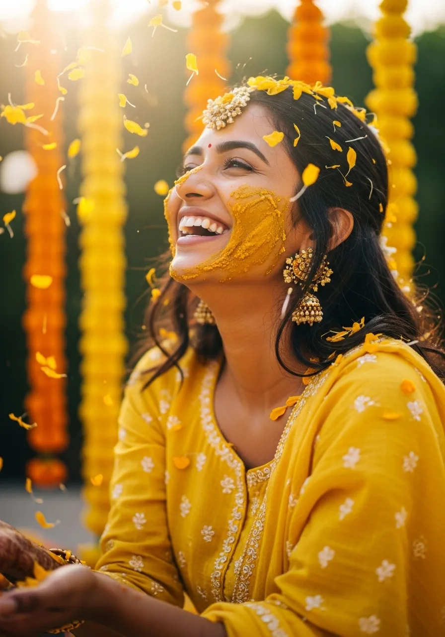 Candlelit evening celebration with warm ambient lighting