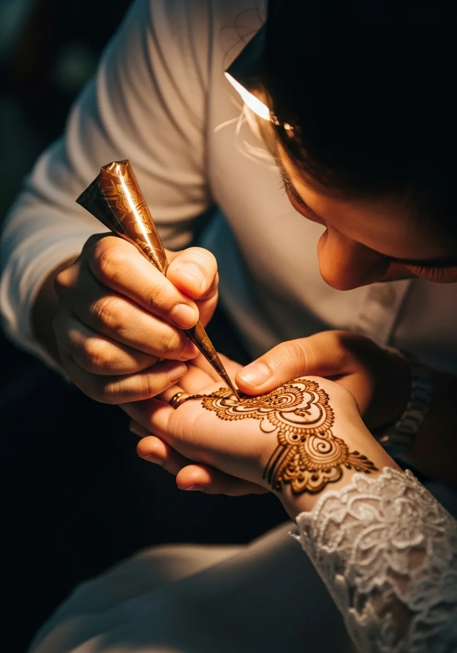 Beautiful mehendi decoration inspiration for Indian weddings