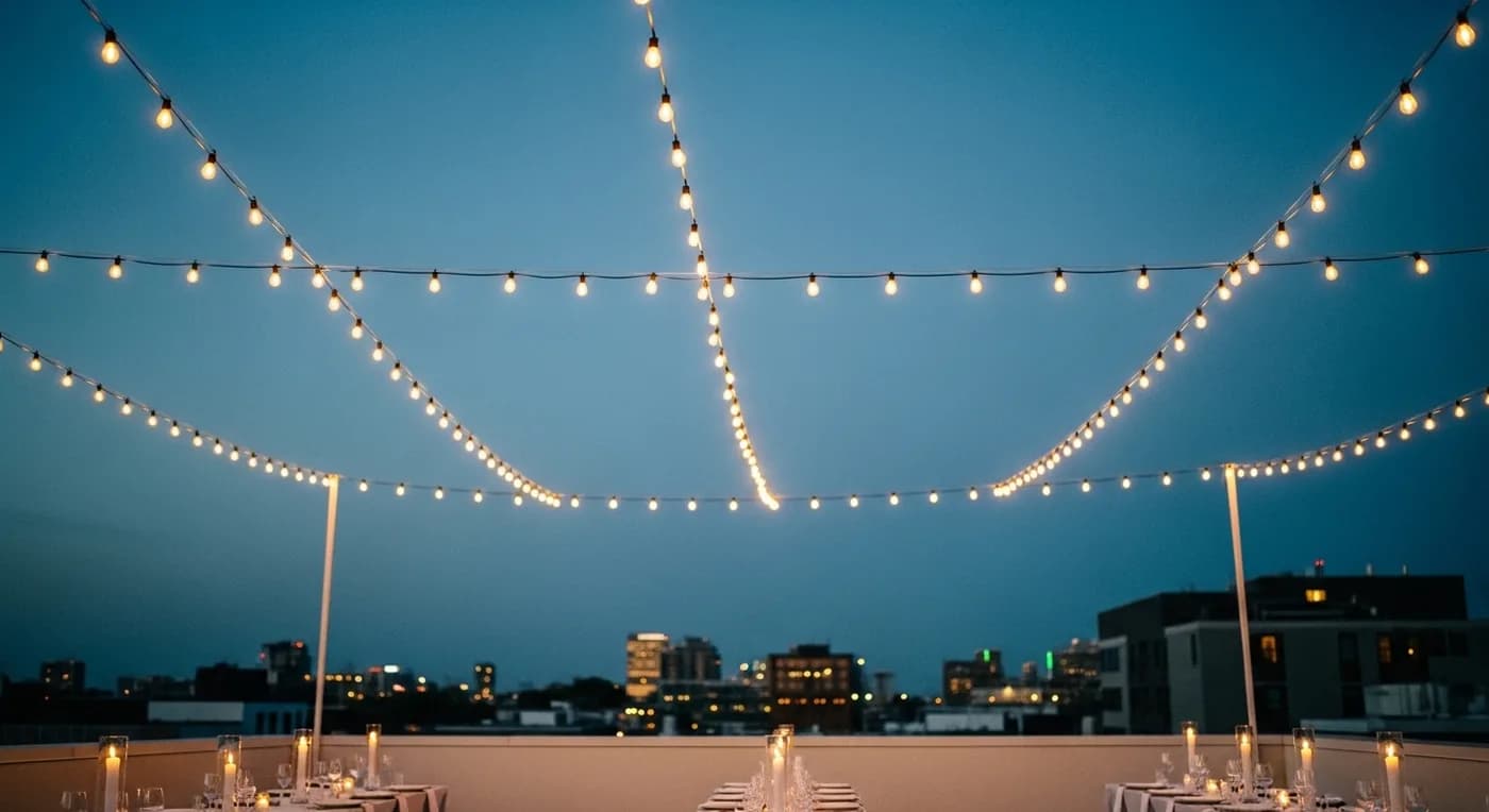 Simple beach wedding ceremony with clean arch and minimal decoration