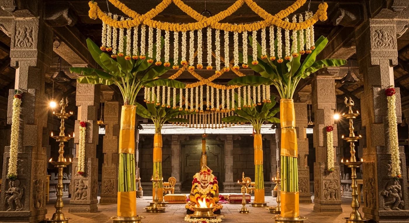 Chapel interior with wooden pews and warm lighting for wedding ceremony