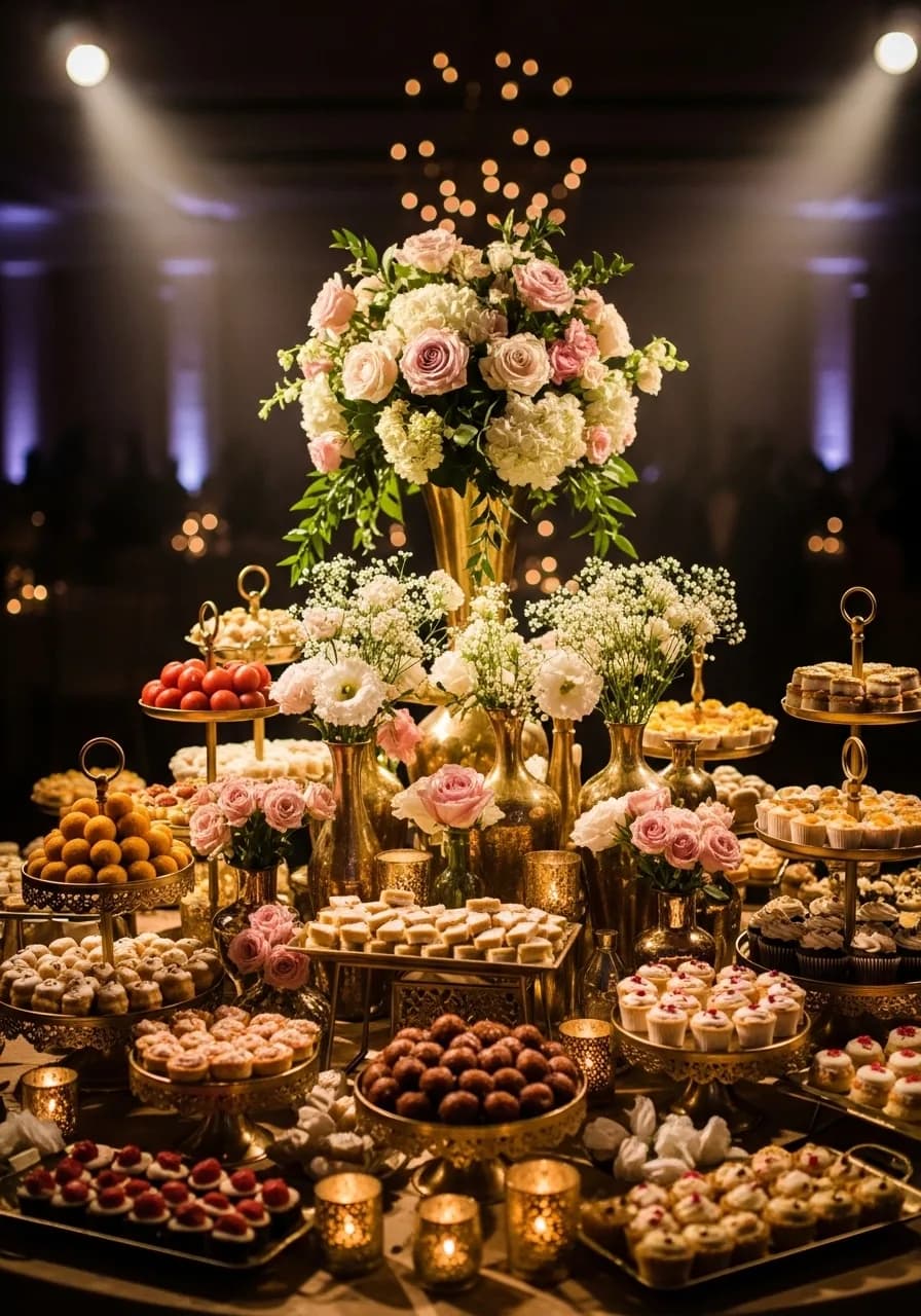 Beautiful Indian wedding table setting inspiration for Indian weddings