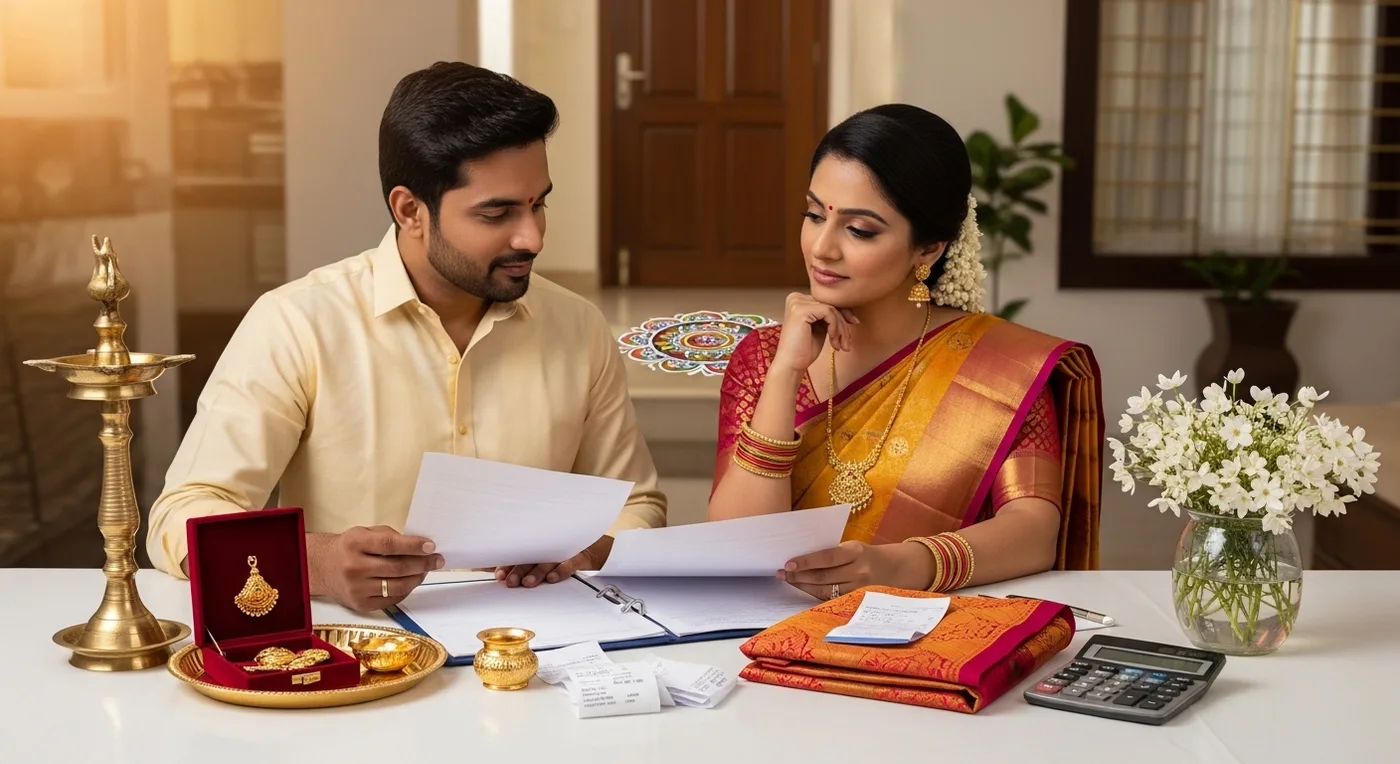 Chennai wedding budget planning with traditional elements